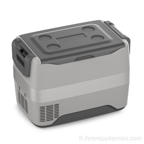 Mini réfrigérateur de voiture portable DC avec compresseur pour extérieur/maison
